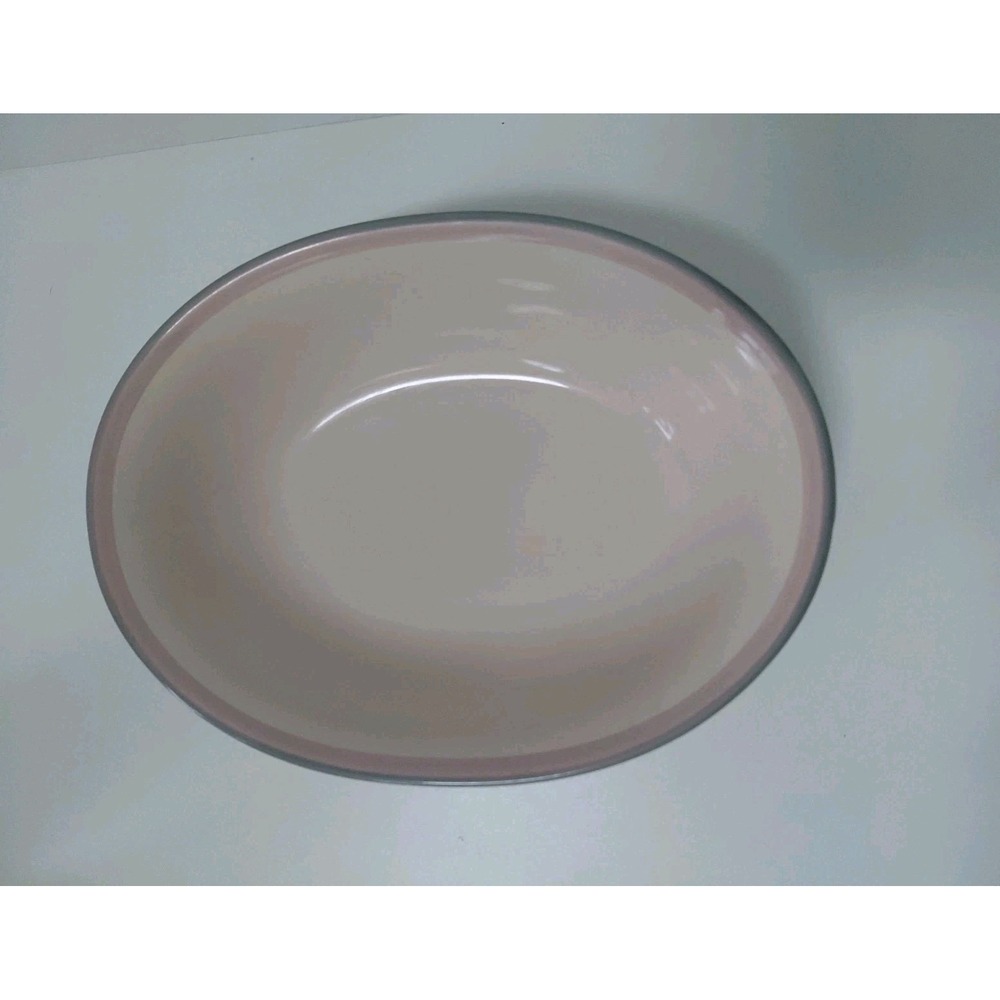 VTG Pfaltzgraff Pink Aura 10 x 7.5 x 2.5" Oval Baker Dish Vegetable Serving Bowl